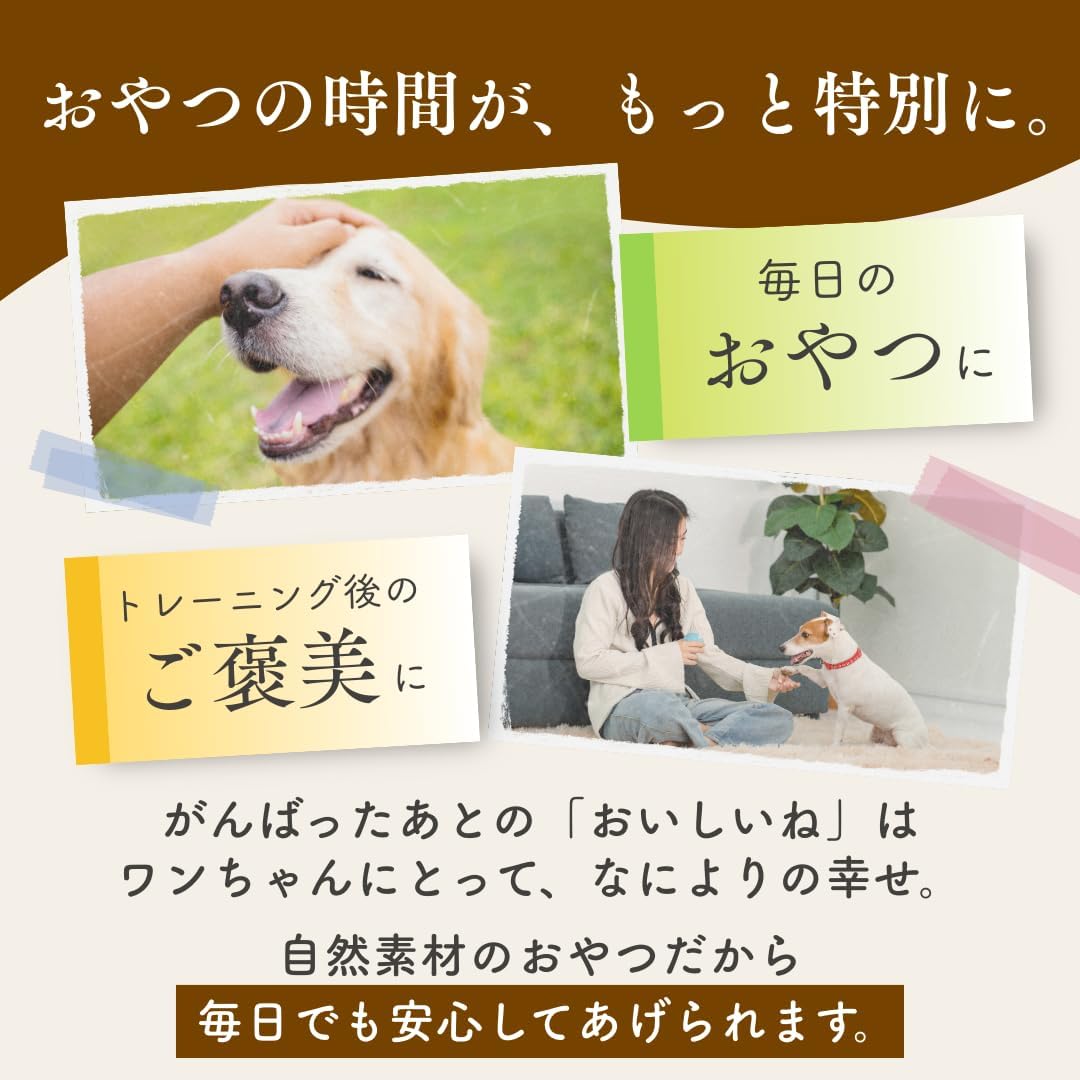 犬用おやつ 国産 無添加 SAGARA ナチュラパウズ, 鹿肉ヘルシースティック, ジャーキー,35g, 全犬種用ペットフード ジビエ